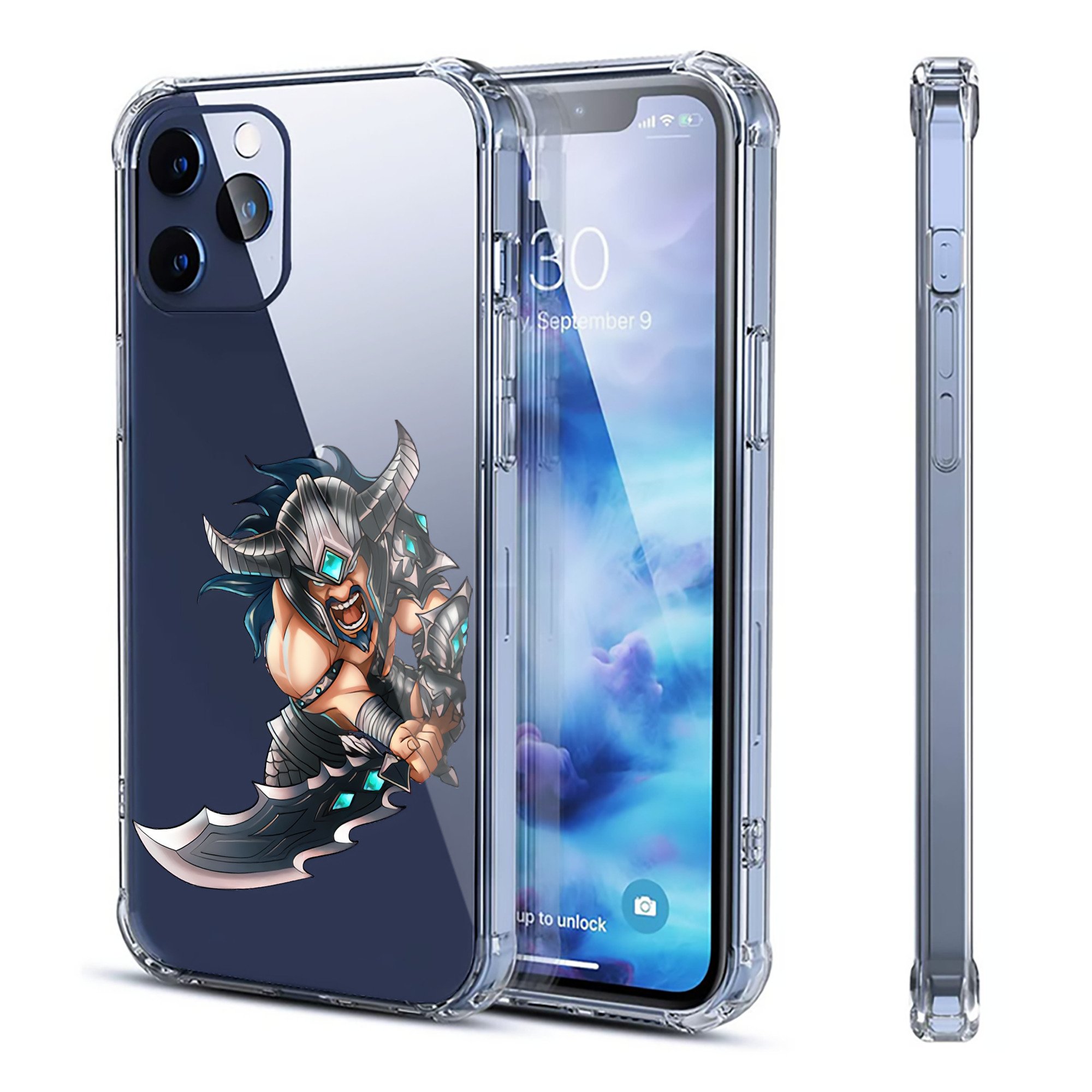 （画像用） リーグ・オブ・レジェンド League of Legends LOL 【iPhone 12シリーズ対応】透明スマホケース（クリアソフトケース）